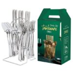 24Pc Stainless steel Cutlrey Set