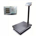 300kg - Digital Price Weight Platform Weighing Scale -Grey Silver