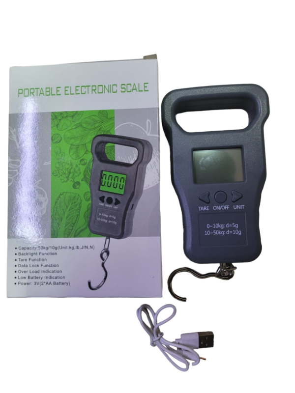 Rechargeable electronic scale