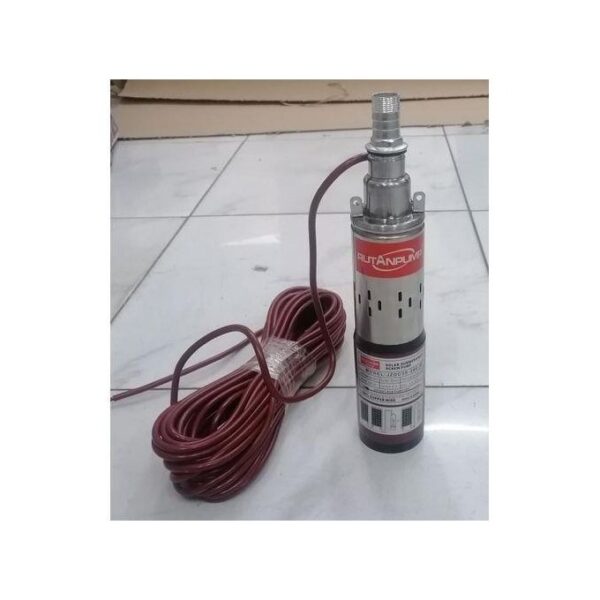 RUTANPUMP Solar Water Pump DC 12V ,250W Submersible Solar Pump 50M HEAD