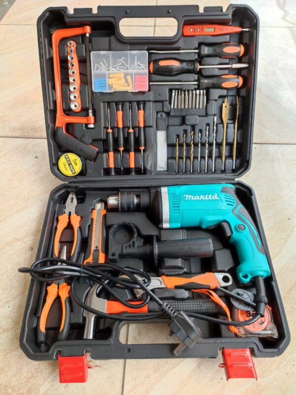 Toolset with Makita 710w Impact Drill