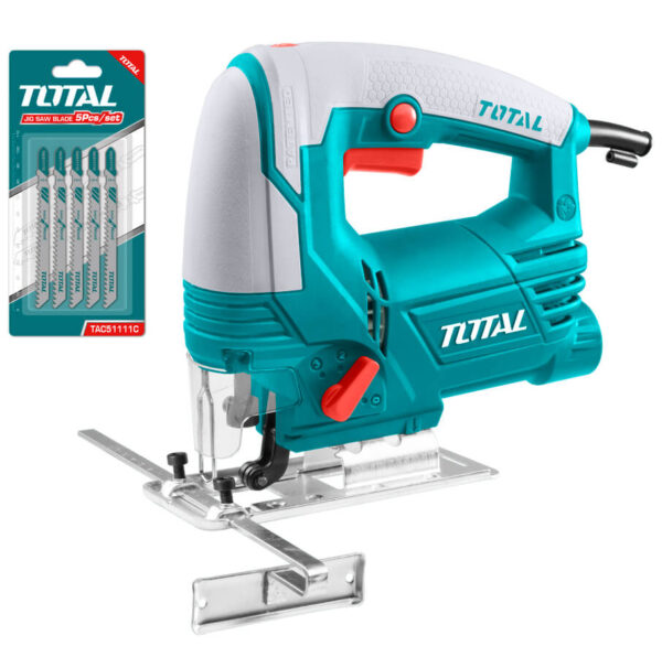 TOTAL 650WATTS JIGSAW WITH 5BLADES