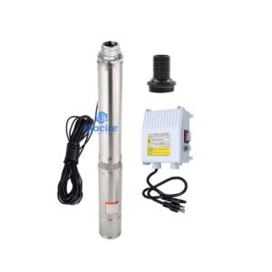 0.37Kw 80m Aico Borehole Pump 4800L/Hr - 0.5hp DW1050 Deep Well Submersible Water Pump