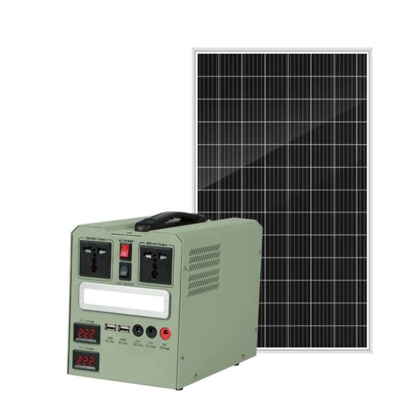 0.5Kw 500w Alltop USA Solar Power Lithium Portable System - Camping Home Mobile Portable
