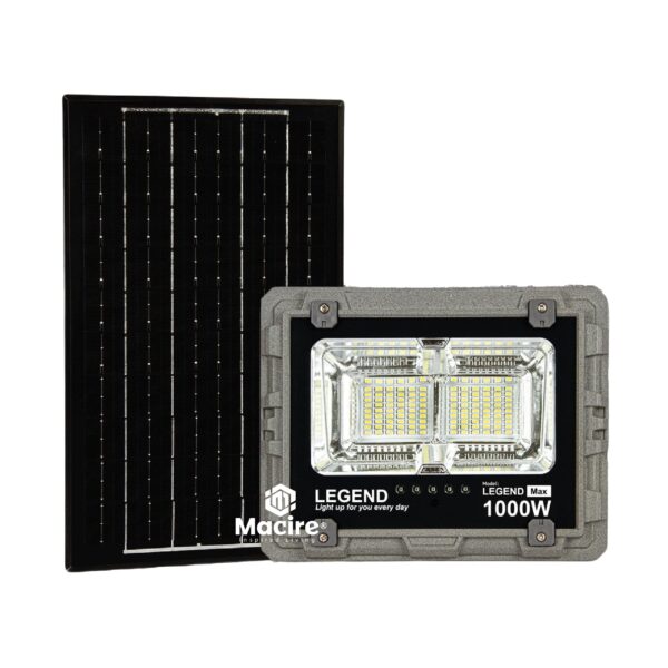 1000W Legend Solar Flood Light-Macho Mbili Design