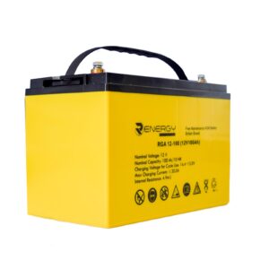 100ah 12v Battery Renergy Deep Cycle Maintenance Free