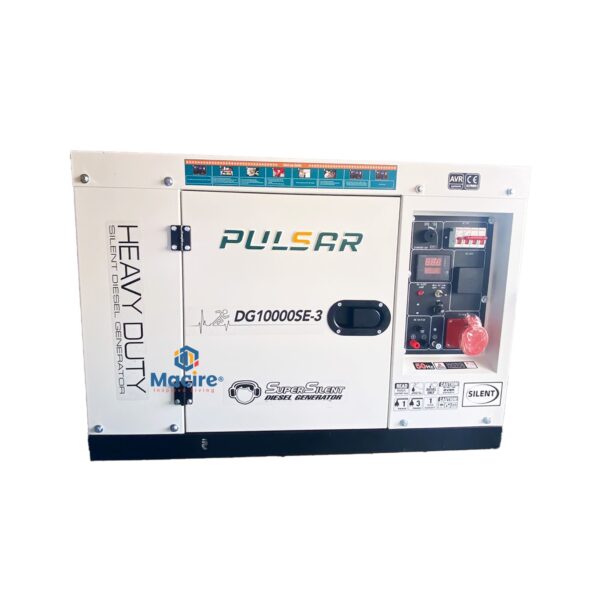 10.5Kva Pulsar UK Silent Single Phase Diesel Generator - Heavy Duty with ATS - Reliable Backup Power
