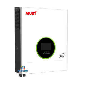 10KW MUST Hybrid Solar Inverter 48V EXP (500VDC) PV1900M – Dual MPPT, Wi-Fi Enabled | Macire High-Capacity Solar Solution
