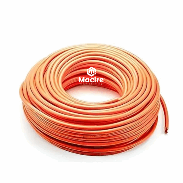 120mm Sq West Auto Welding Cable Orange – Price Per Meter - Heavy-Duty Industrial Cable!