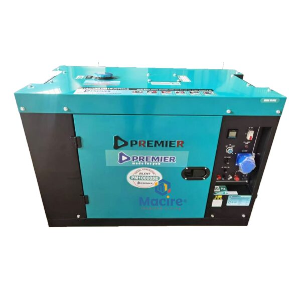 12Kva 1-Phase Premier Silent Diesel Generator - Heavy-Duty Design