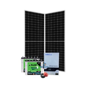 1.2Kw Solar Kit- 1000w 12v - Infinisolar Amizar Tubular - Cost-Effective