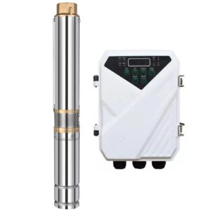 135m 1.5kw Trunsun Solar Borehole Pump - 6000L/H 110v 4DPC6-135-110-1500 Water Pump