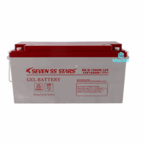 150ah 12v Gel Solar Battery - Seven SS Stars - High Capacity