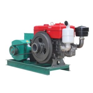 15kW 3ph Diesel Generator Water-Cooled with Alternator and 24HP JD Diesel Engine