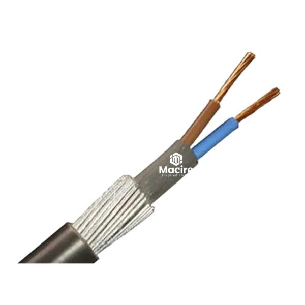 1.5mm 2-Core Armoured Cable (Per Meter) – Maasai