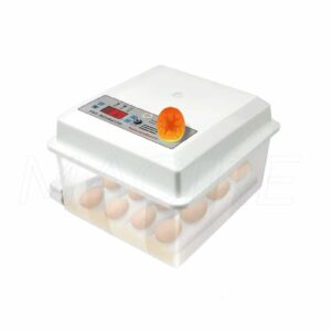 16 Eggs Incubator with Automatic Turning & Humidity Control & LED Canding Lamp Milano