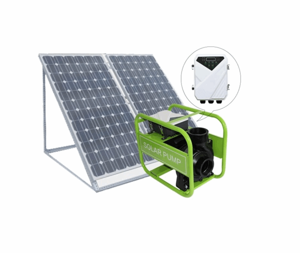 17m 50000L/Hr Brushless Centrifugal Surface Solar Pump Kit 110v 1500watts Power {Complete with Panels}