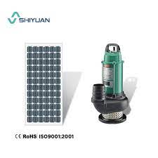 18m Shiyuan QDX Solar Water Borehole Pump 8000L/H 1.5hp 2”