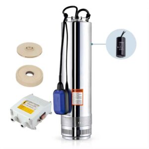 1hp 43m 1ph Stream SCM4 Borehole Submersible Water Pump