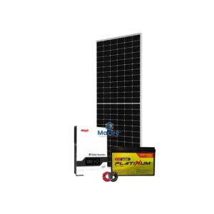 1Kw Lithium Solar Kit - Jinko Panels Lithium Battery Must Inverter 1000w Kit