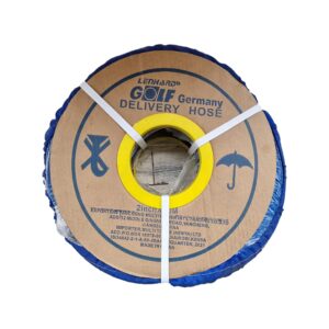 2 Inches Lenhard Germany Delivery Blue Pipes 2 X 50metres - Heavy Duty Reinforced Pvc Lay Flat