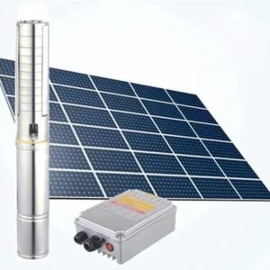 230m 3000L/Hr Premier Solar Borehole Submersible Pump Kit - Italy Technology