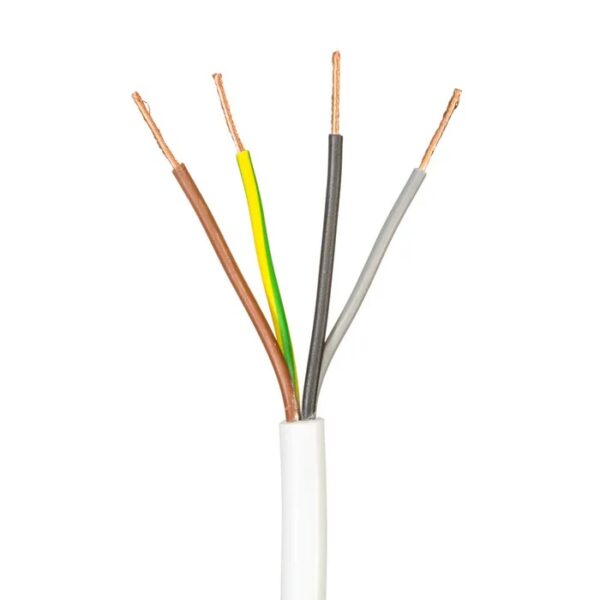 2.5 mm 4 Core Flexible West Electrical 100% Copper Cable Per metre Local