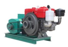 25kW 3ph Diesel Generator Water-Cooled with Alternator and 30HP JD Diesel Engine