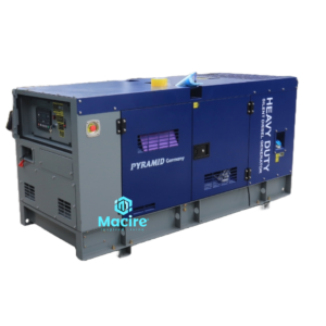 28Kva 3Ph Pyramid Water Cooled Silent Diesel Generator with ATS – Blue Heavy Duty Three Phase - Germany Technology