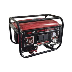 2.8kVA Astramilano AM2500EXE Key Start Petrol Generator