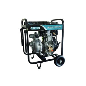 3 Inches 10hp Adp30hl Aico Japan Diesel Water Pump Alluminium Pump Engine 100 Metre Head High Pressure With Wheels