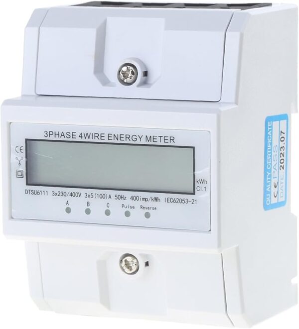 3 Phase Smart Meter Livoltek LHE34DRR11001 Four wire Normal DIN Rail