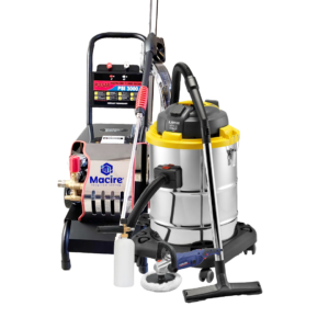 3000Psi Pulsar Carwash Kit - 50L Vacuum Wet & Dry & Buffing Machine