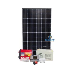 300w PWM Solar Kit - With Original Ritar Batteries + 4 Free Bulbs + Power Extension