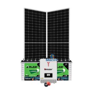 3.2Kw Amizar Solar Kit - Tubular Battery Hybrid Inverter - Affordable & Reliable