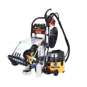 3450Psi Hisaki Carwash Kit - 25L Vacuum Steam Buffing Kit
