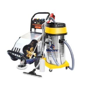 3450Psi Hisaki Carwash Kit - 50L Vacuum & Buffing Machine