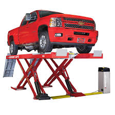3.5 Ton Scissor Car Lift - Durable Cylinders