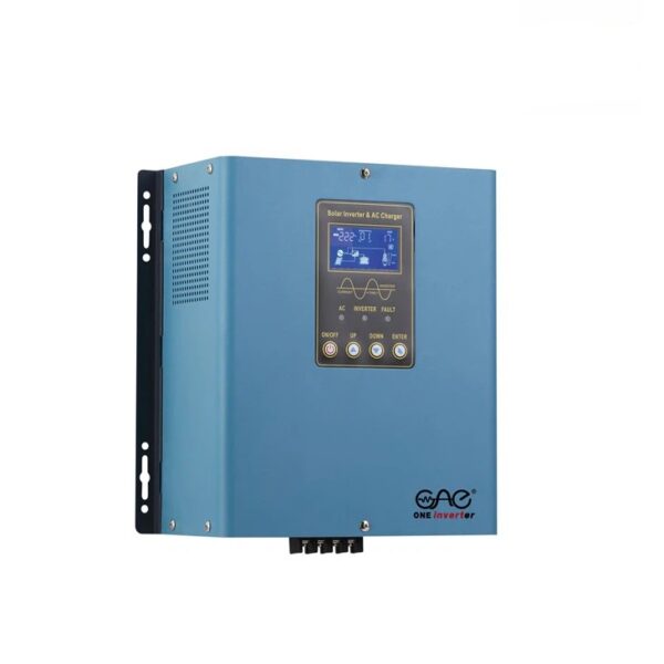 3.5kw 3500watts 100a 24v Mppt Hybrid One Inverter High Frequency - Blue Colour