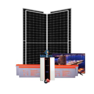 3Kw Felicity Solar Kit - 43" Smart TV - Hybrid Inverter Gel Batteries - 3000w 24v - Reliable Energy Supply