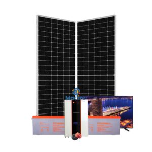 3Kw Felicity Solar Kit - 43" Smart TV - Hybrid Inverter Gel Batteries - 3000w 24v - Affordable & Reliable