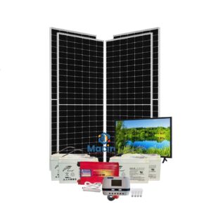 3Kw PWM Solar Kit 3000w - 22" LED Colour TV + Original Ritar Batteries + + 4 Free Bulbs + Power Extension