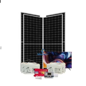 3Kw PWM Solar Kit 3000w - 43" Smart Colour TV + Original Ritar Batteries + 4 Free Bulbs + Power Extension