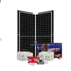 3Kw PWM Solar Kit 3000w - 55" Smart TV + Original Ritar Batteries + 4 Free Bulbs + Power Extension