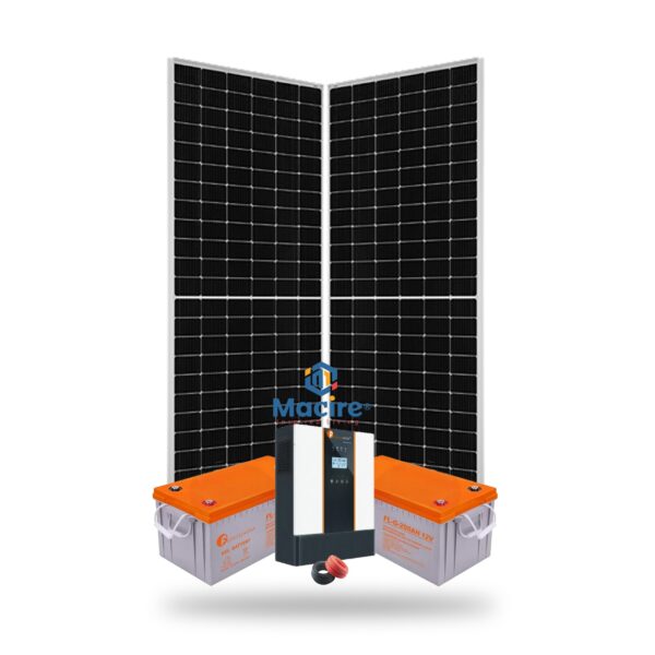 3Kw Solar Kit - 3000w 24v - Felicity Gel Batteries - Cost-Effective