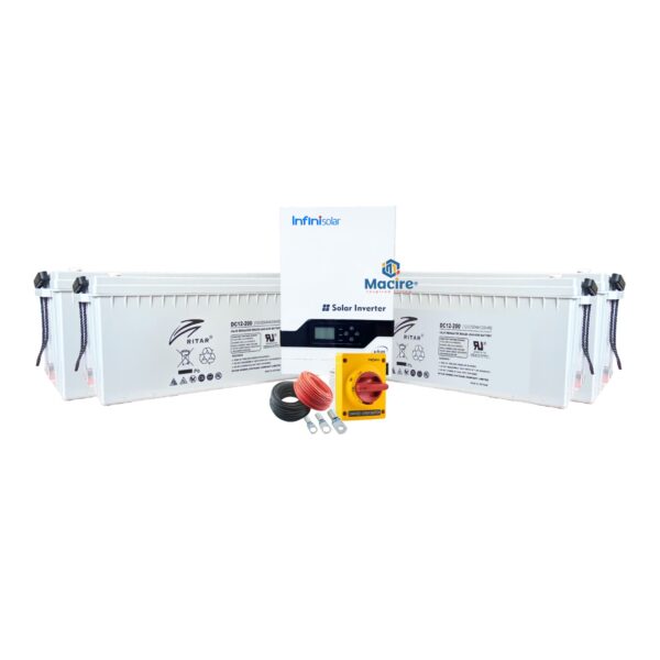 3Kw UPS Power Station – 3000w 24v Ritar Infinisolar - Reliable Energy for Office or Apartments Back Up