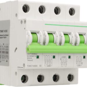 4 Pole Dc Breaker Dc MCB 2p 20a 32a 63a 100vdc