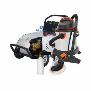 4000Psi Kmax Carwash Kit - 20L Wet & Dry Vacuum & Buffing Machine - 5hp KM5010