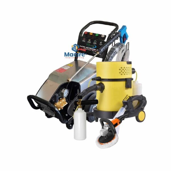 4000Psi Milano Carwash Kit - 20L 5in1 Carpet Cleaner & Buffing Machine