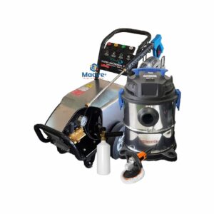 4000Psi Milano Carwash Kit - 20L Wet & Dry Vacuum & Buffing Machine